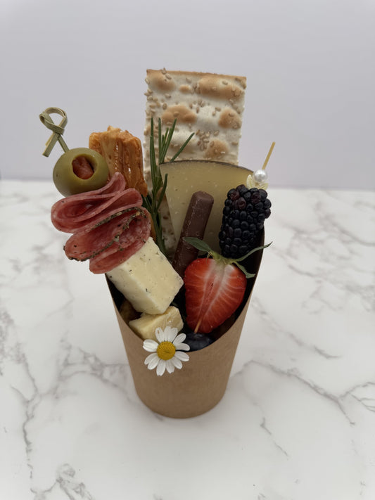 Classic Charcuterie Cups (12 oz)