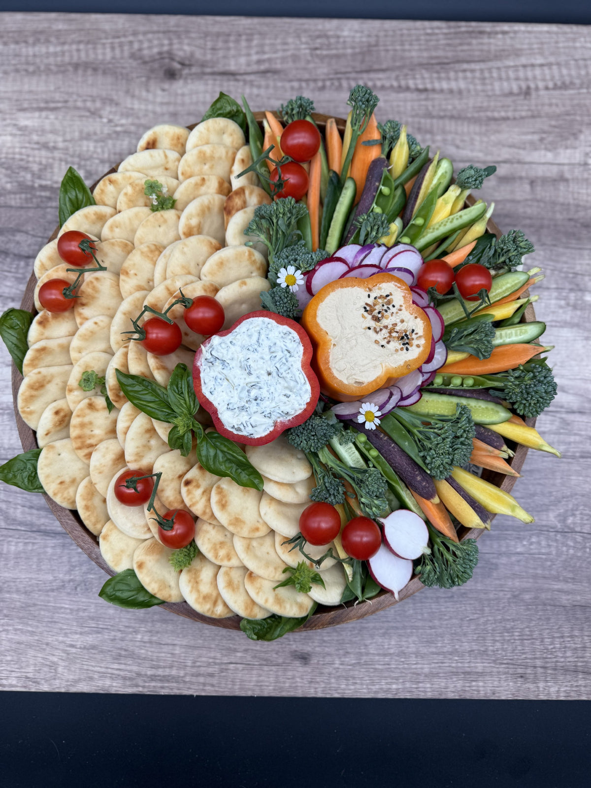 classic graze (per person) – spartanburg charcuterie... Crudité & Naan Platter – Spartanburg Charcuterie Company