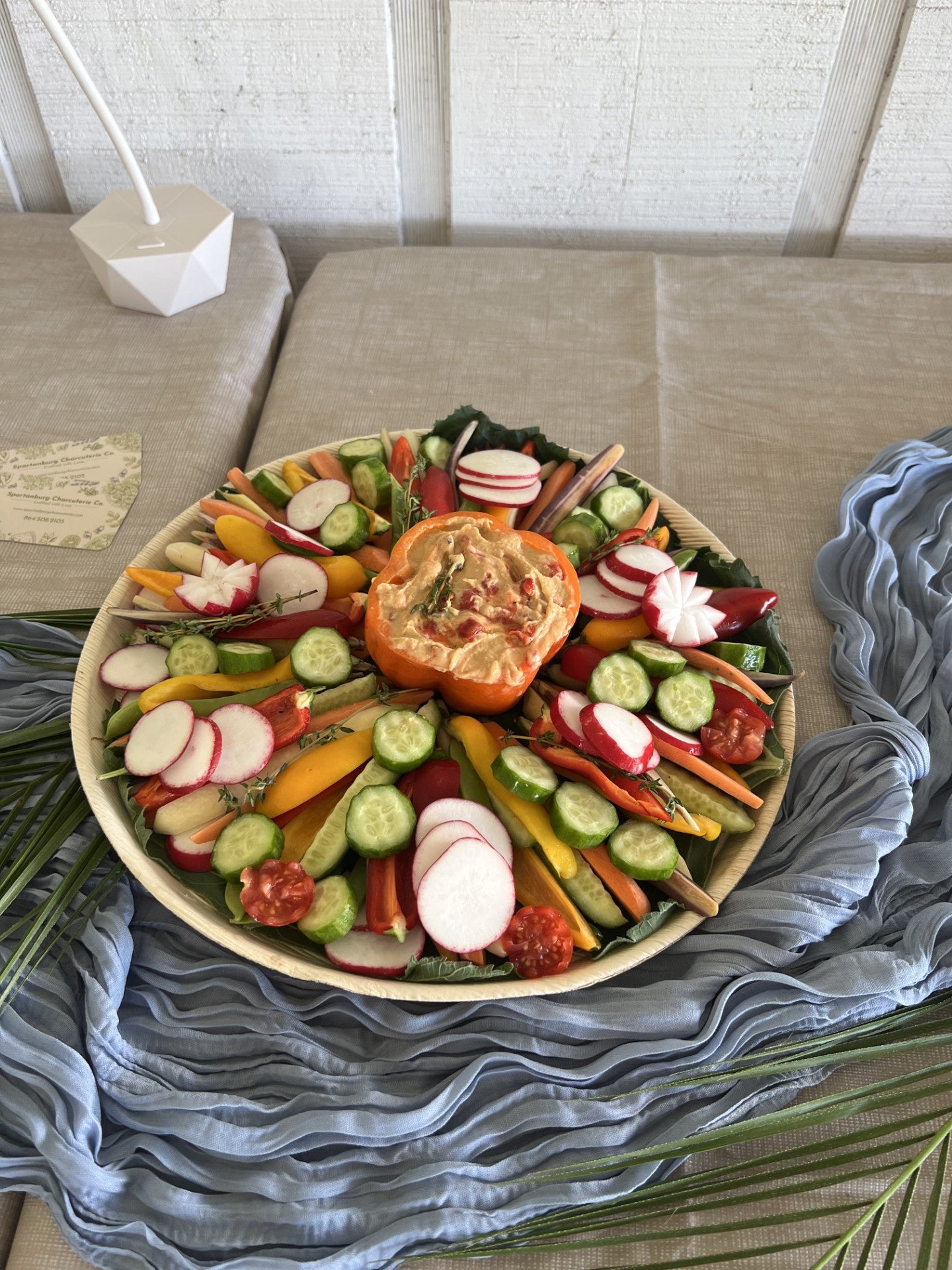Crudité Round Platter (13")