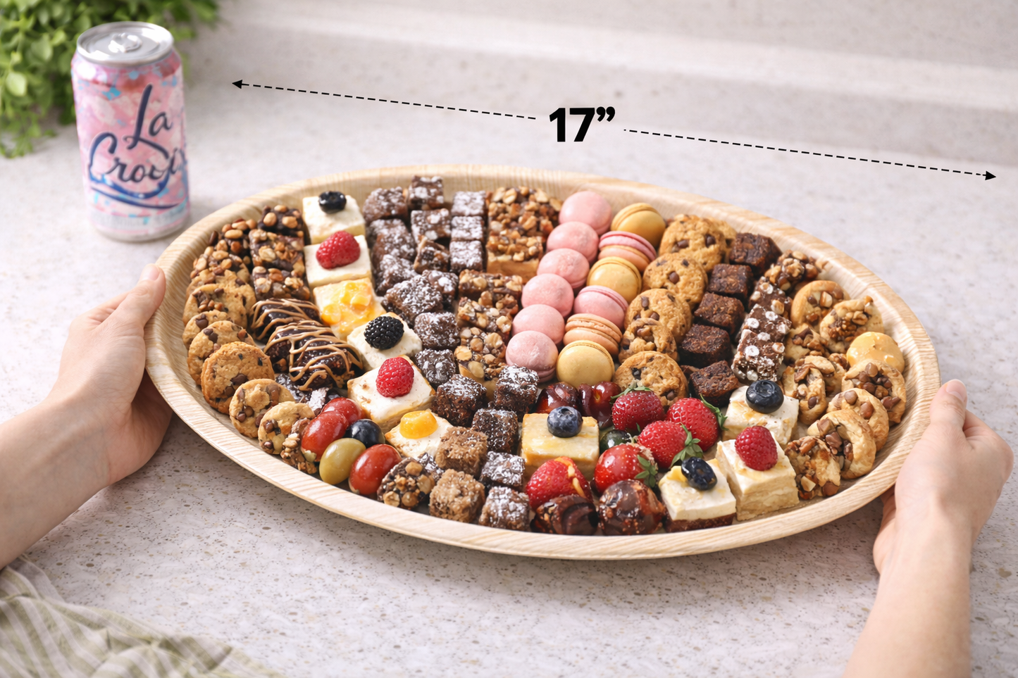 Dessert Platter (17" Oval)