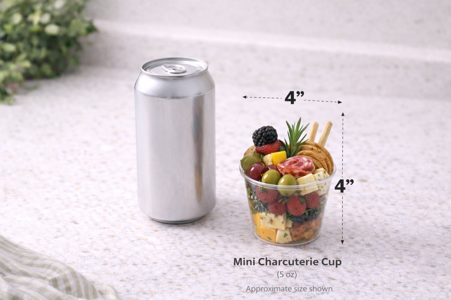 Mini Charcuterie Cups (5 oz)