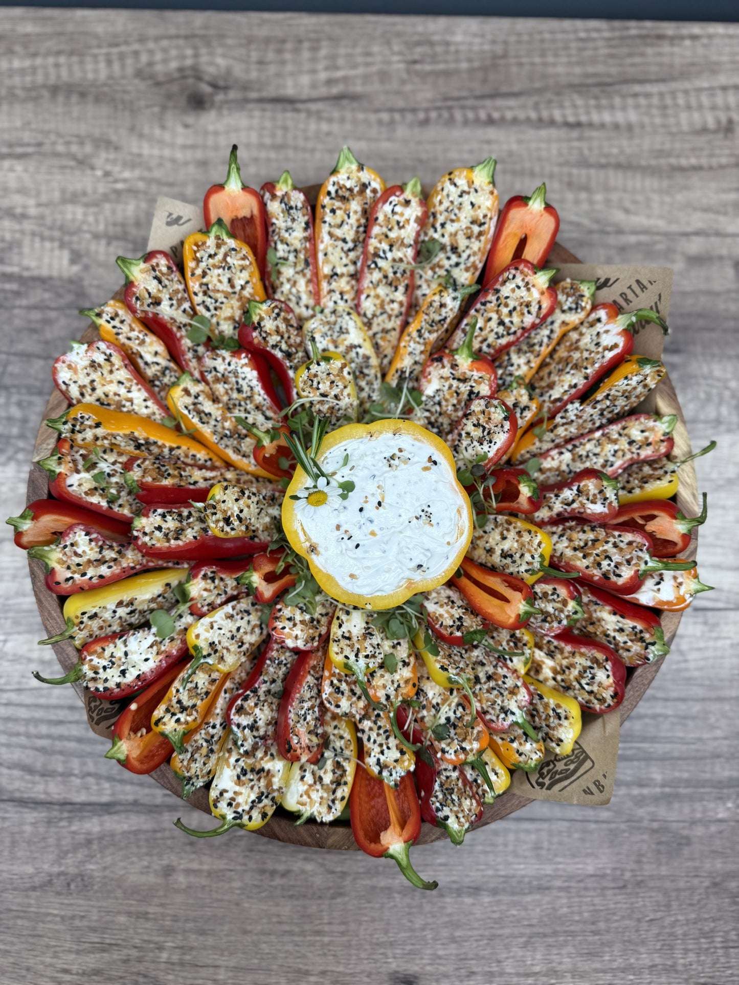Stuffed Pepper Platter (13")